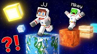 How Mikey and JJ Walk 1,000,000 Planets in Minecraft! (Maizen)