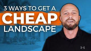 3 Ways to Get CHEAP Landscaping in Cape Coral FL