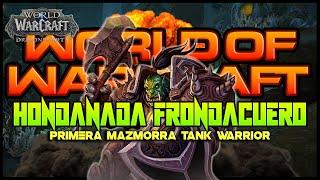 World Of Warcraft Dragonfly: Mazmorra Hondanada frondacuero leveando Warrior tanke "Xphectro"