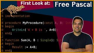 Free Pascal - First Impression [Programming Languages Episode 6]