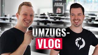 Wir ziehen um in unser neues 750m² Office! (VLOG)