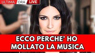 Laura Pausini, la Notizia Shock poco fà: "Ho abbandonato la musica perchè..." Fan in Lacrime!