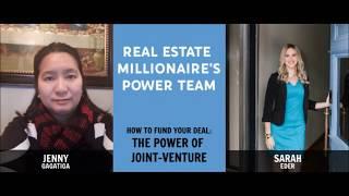 Ep05 Sarah Eder -The Power of Joint Venture in Raising Capital to fund Real Estate Deal.