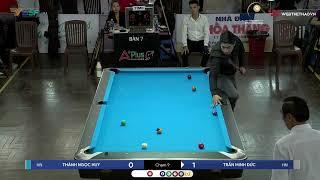 Trận đấu Thành Ngọc Huy vs Trần Minh Đức | Vòng 1 Giải Billiards & Snooker Quốc gia 2023