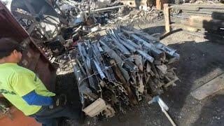 LETS MOVE SOME SCRAP #metal #recycle #recycling #scrap #crushing #shear #scrapping #aluminum #brass