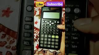 CASIO FX-991ES PLUS.    QR CODE TRICK