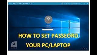 How to set password on windows 10? in hindi | 2024