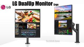 LG DualUp Monitor Ergo First Look! | Reviews Full Specifications