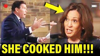 Watch Kamala OUTSMART FOX HOST then BURY TRUMP!