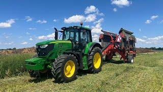 Senáže 2024 | John Deere 8500i, 2x 6M, 6620 | 4K