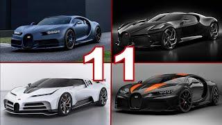 11 Bugatti Chiron Versions  | Specs, prices, units and information