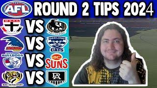 AFL- Round 2 Tips 2024