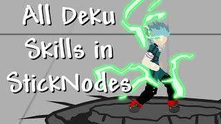 All Deku Moves and Skills in Stickman Animation