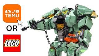 I Bought A Fake LEGO Mech From TEMU And…