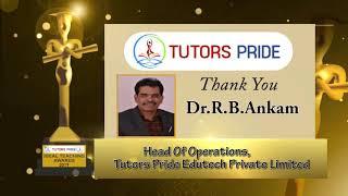 TUTORS PRIDE ITAP-2019 Head Of Operations-Dr R B Ankam