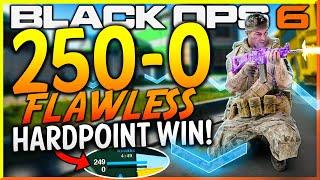 Black Ops 6: "FLAWLESS 250-0 HARDPOINT WIN!" - Team Challenge #1! (BO6 FLAWLESS HARDPOINT WIN)