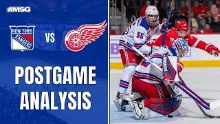 Quick Puts On Clinic In 37 Save Shutout Over Red Wings | New York Rangers