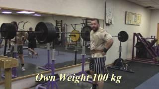 Приседания 200 кг/Squats 200 kg.