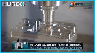 Full IMTS 2022 Demo | Hurco VM15Di CNC Mill