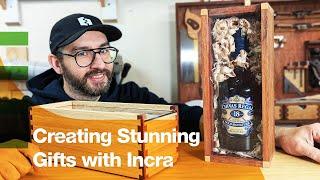 Creating a Stunning Whiskey Gift Set with Incra