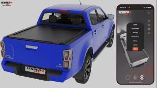 Isuzu D-max 2021+ installation video Tessera Roll+ basic version + e-Kit (electric) Tessera4x4 Rolls