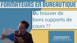 Formation Individualisée en bureautique – supports de cours pour formateur