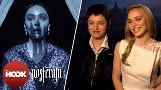 Lily-Rose Depp & Emma Corrin on Rats and Bill Skarsgård | @TheHookOfficial