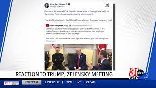 Alabama leaders react to Trump, Zelenskyy Oval Office argument