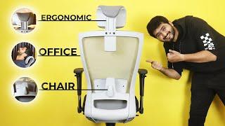 My most favorite office Chair of 2023 - The Sleep Company SmartGRID Stylux Chair Unboxing & Review!