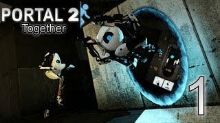 Let's Play Together Portal 2 Part 1 - Anfang bei SibstLP und allgemeine Informationen