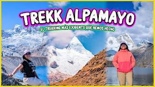 6 DÍAS CAMINANDO en la CORDILLERA BLANCA Trekking Los Cedros Alpamayo