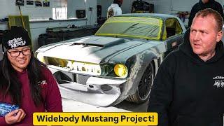 HIDDEN WIDEBODY MUSTANG PROJECT IN BASEMENT!