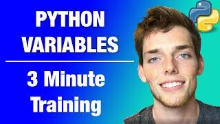 Python Variables | Three Minute Python Training | S1E1