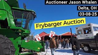 Result - JD 9659 STS Combine |  893 Corn Head | 630F Hydraflex Platform - Frybarger Auction 03-08-25