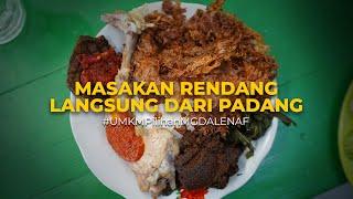 MASAK RENDANGNYA DI PADANG! WARUNGNYA DI JAKARTA TIMUR! ENAK BANGET!