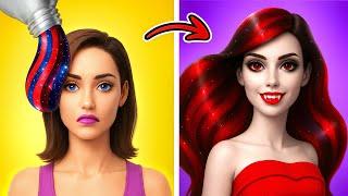 Barbie’s Vampire Glow-Up After Heartbreak ‍️ DIY Hacks & Dark Drama!