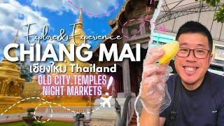 HISTORICAL CITY | Chiang Mai Thailand Ep 3 | Old City & Temples Tour | Chinatown | Night Markets