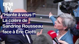 "Honte à vous monsieur Ciotti": Sandrine Rousseau interpelle le président des LR