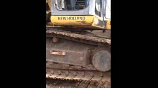 Экскаватор New Holland  215B  ходовая