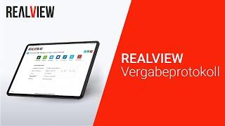 REALVIEW Vergabeprotokoll