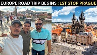 Europe Road Trip with Friends Begins || Prague in 2024 ||