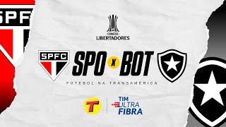 São Paulo x Botafogo | Libertadores #AOVIVO | Quartas (Volta) - 25/09/24