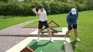 He HATED His DRIVER until this LIVE GOLF LESSON!!