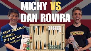 Backgammon, Michy vs Dan Rovira