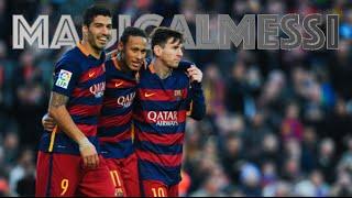 MSN - Messi, Suárez and Neymar Jr. - The Deadly Trio - 2015-2016 - HD