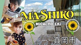 Walking around at MASHIKO michi no eki #真岡市 #4k