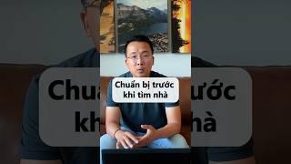 Chuẩn bị trước khi tìm nhà