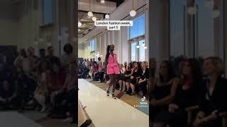 London fashion week - designer: Shone Murray #fashionweek #fashionshow #lfw #londonfashionweek