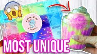 MOST UNIQUE/ CREATIVE SLIME! 100% HONEST Famous + Underrated Slime Shop Review!