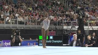 Simone Biles -  Floor Exercise  - 2024 Xfinity U.S. Championships  - Senior Women Session 2 Day 2